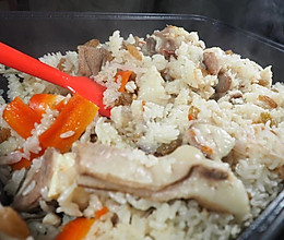 多功能锅版新疆羊肉手抓饭的做法