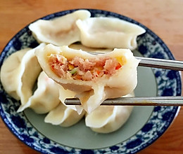 胡萝卜玉米猪肉水饺的做法