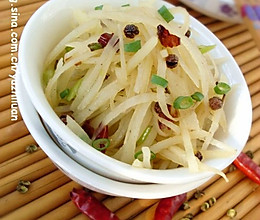 呛拌土豆丝的做法