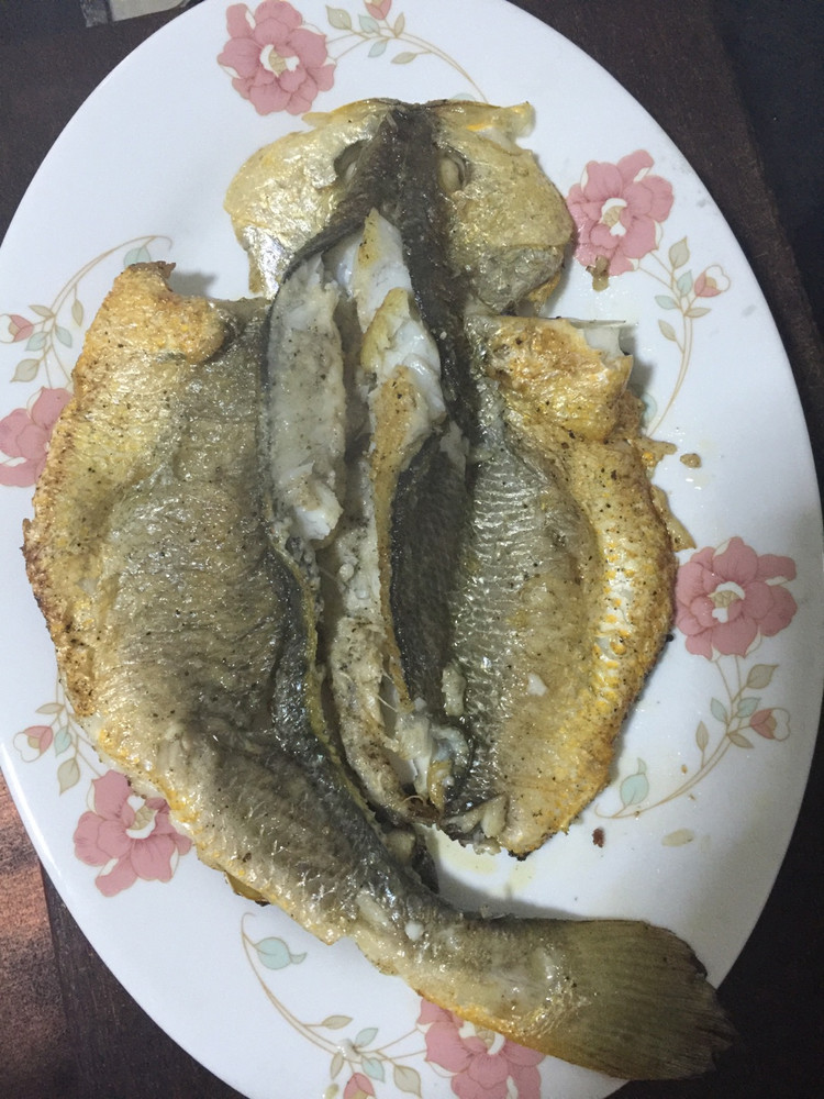 香煎大黄鱼的做法