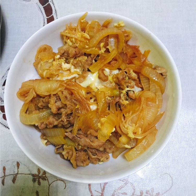 日式牛丼饭的做法