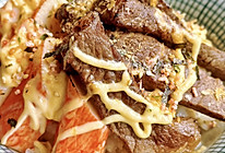 #美味开学季#炙烤牛排盖饭的做法