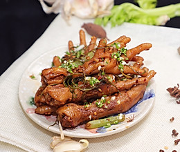 麻辣酱鸡爪#令人羡慕的圣诞大餐#的做法