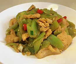 莴苣炒肉的做法