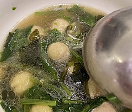 丸子蔬菜汤的做法