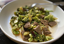 西兰花炒牛肉的做法