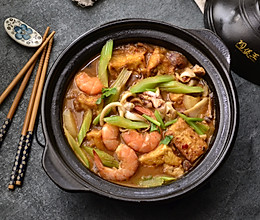 【海鲜炖豆腐】#今天吃什么#的做法