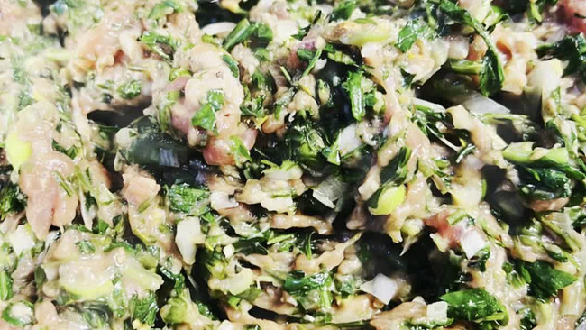 春天野菜馅儿饺子的做法