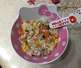 懒人营养炒饭【宝宝】的做法