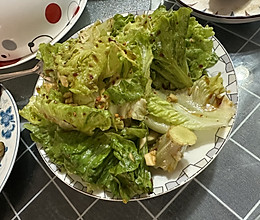 凉拌菜（莴苣叶，生菜叶）的做法