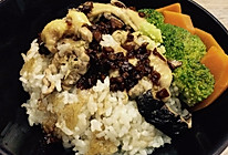 冬菇滑鸡饭的做法