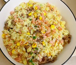 什锦炒饭2的做法