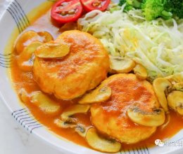 咖喱鸡肉堡【宝宝辅食】的做法