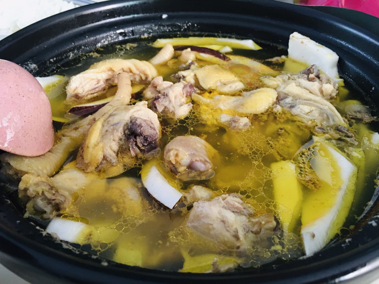 椰子鸡汤的做法