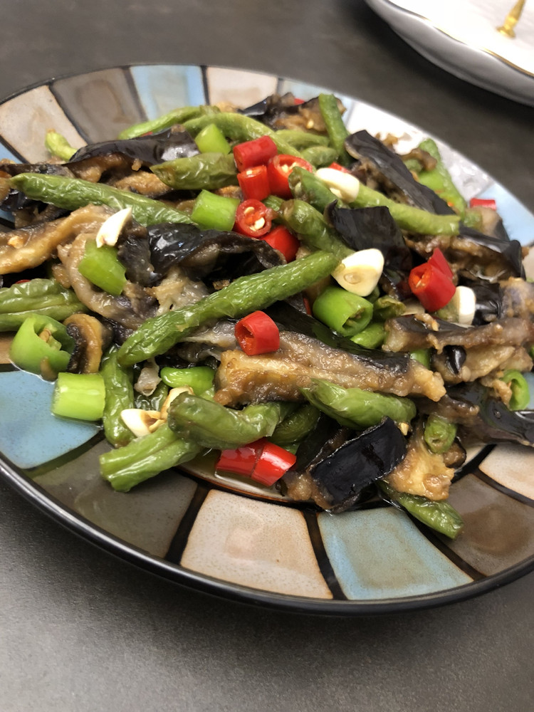 烧茄子豆角的做法