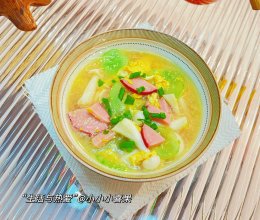 #春日养生局#海鲜菇黄瓜养生汤，一个字“鲜”！的做法