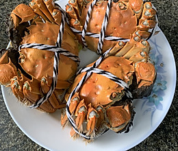 苏式清蒸阳澄湖大闸蟹（不加任何调味料，主打原汁原味）的做法