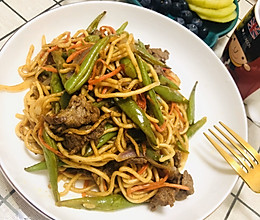 比河南焖面还要好吃的牛肉炒面的做法