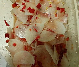 甜辣可口白萝卜的做法