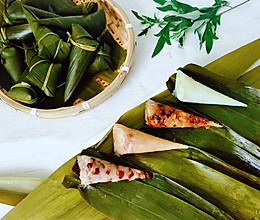 甜咸四款粽子的做法