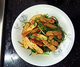 香菜拌香干的做法