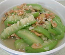 金钩烧丝瓜的做法