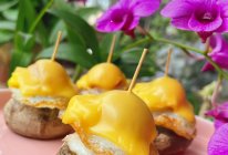 #15分钟周末菜#口蘑小汉堡的做法