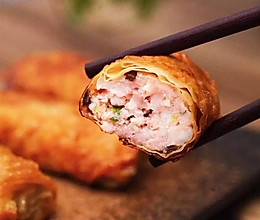 鲜虾腐皮卷 | 广式早茶必点!早餐吃它鲜一天!的做法