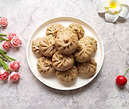 #春日时令，美味尝鲜#荞麦粉鸡肉包的做法