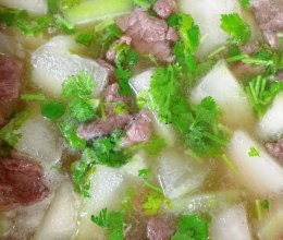 冬瓜牛肉汤的做法