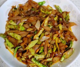 炒芋头花的做法