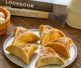 咖啡麻薯三角松饼的做法