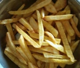 超级简单的炸薯条的做法