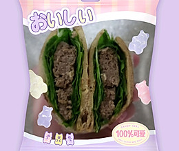 减脂增肌汉堡的做法