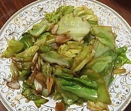 快手菜  素炒圆白菜的做法