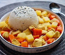 咖喱鸡肉土豆饭的做法