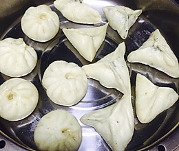 肉包子和糖三角的做法