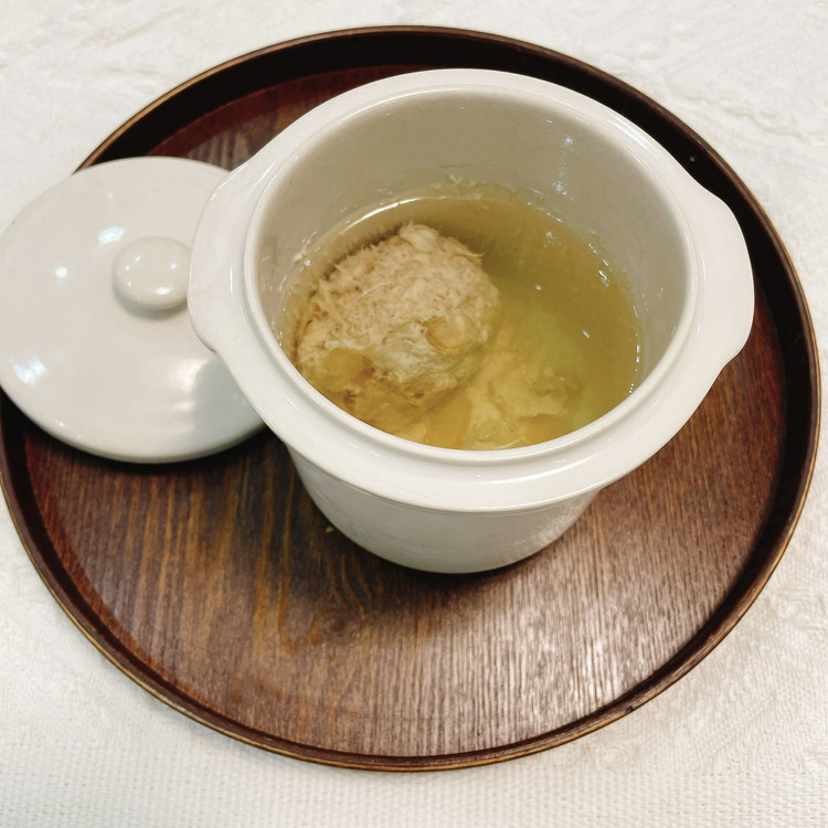 肉末西洋参汤的做法