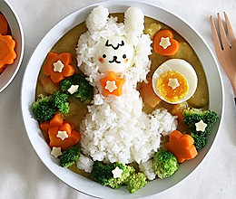 羊驼宝宝咖喱的做法