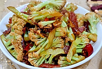 菜心炒腊肠的做法