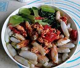 豇豆角面的做法