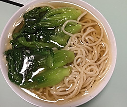 解腻青菜面的做法