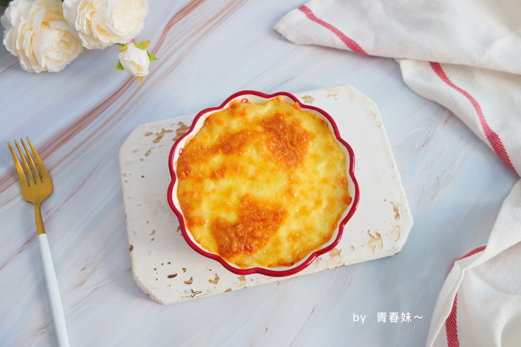 芝士焗土豆泥的做法