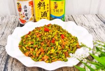 肉末炒蒜苔的做法