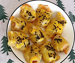 手抓饼芝士香肠卷的做法