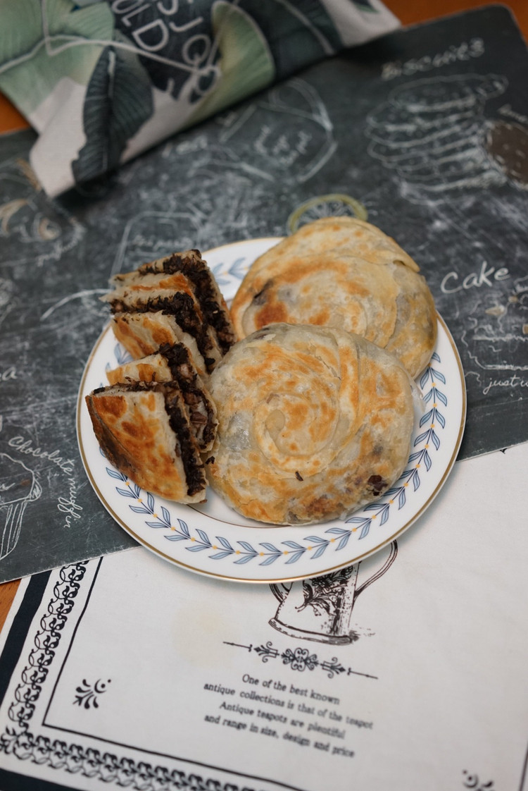 香酥梅干菜卤肉饼的做法