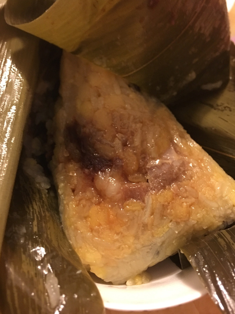 蜜汁叉烧肉粽子的做法