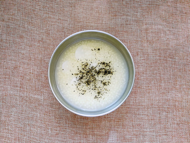 『宝宝辅食7➕』小米山药粥的做法