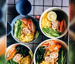 #美食新势力#五彩拌面的做法
