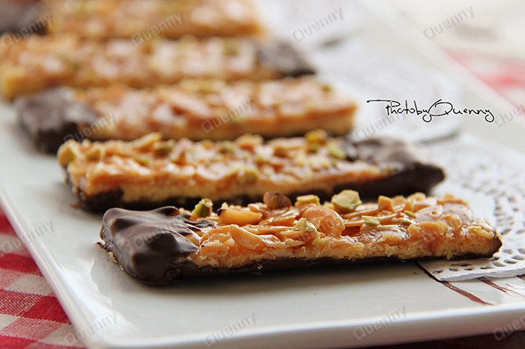 【焦糖杏仁饼】的做法